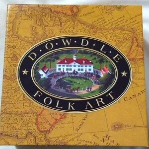 Original Dowdle Folk Art Senary Island Life Puzzle